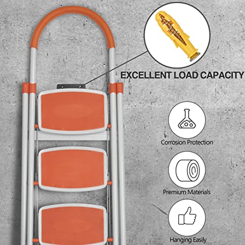 Image of KURUI 510Pcs Wall Hanging Kit with Anchors and Screws, Picture Hanging Kit for Wall Decor Art, Frame, Canvas, Dry Wall Anchors Assortment Kit for Sheetrock Concrete Brick, 6 Sizes Picture Hangers