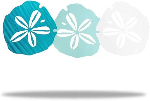 Riverside Designs - Arte de decoración de pared de acero, con diseño de dólar de arena