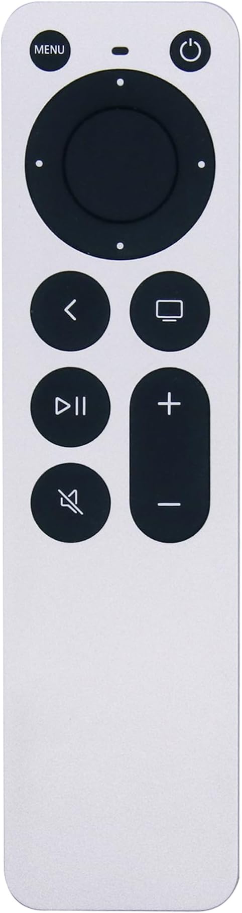 Riry New Apple remote Apple 4K Replacement Apple tv Remote Control for Apple TV 4K/ Gen 1 2 3 4/ HD A1218 A1842 A1625 A1427 A1469 A2169 A1378