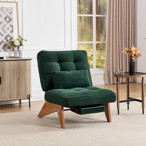 DEHUDEOUHS Este sillón ergonómico Cuenta con Respaldo Ajustable, reposapiés y Soporte Lumbar, lo Que lo Hace Adecuado para Salas de Estar, dormitorios y oficinas.