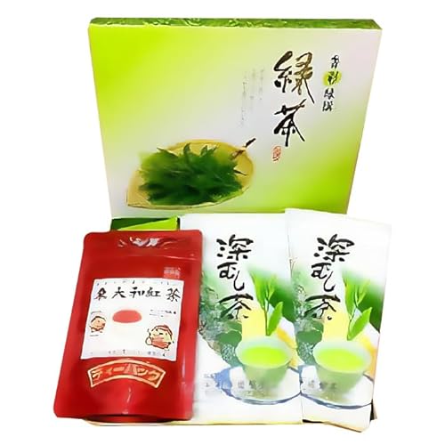 お茶で健康長寿 美味しい狭山茶・紅茶の詰合せ