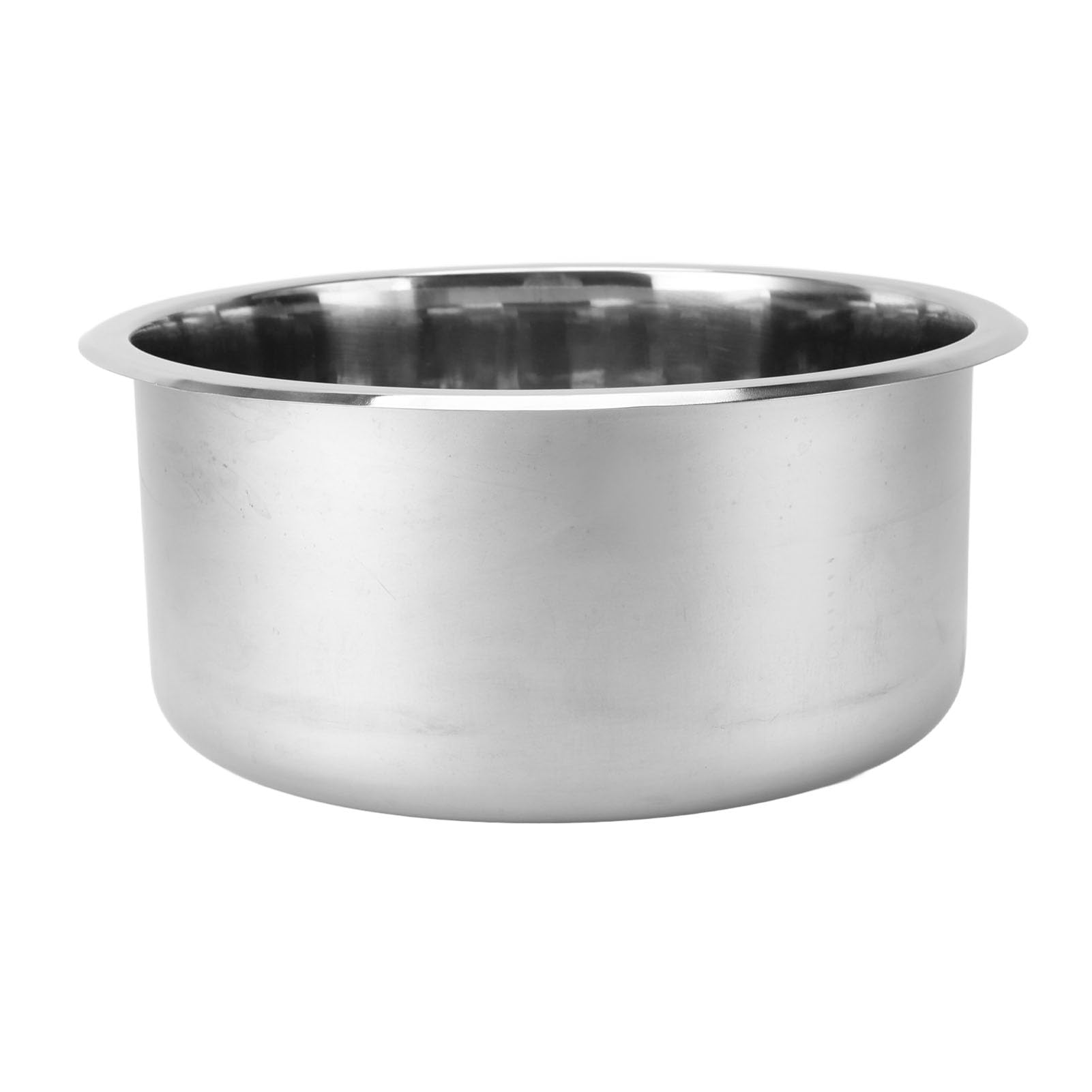 12 Zoll Poliertes Edelstahl Einer Schüssel Rund Küchenstangen Waschbecken mit 40 Mm Abflussloch, Ideal für Boot, Karawane und Wohnmobil