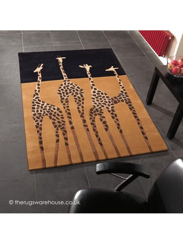 Image of OLEFIN Handmade Thick Woolen Anti Slip Carpet and Rugs for Living Room Bedroom Hall Dinning Room Kids Room