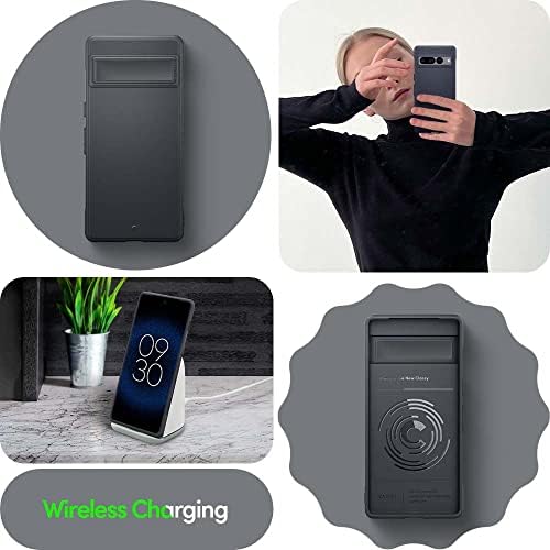 CYRILL by Spigen Stone Case Compatible with Pixel 7 Pro, Shockproof TPU Protective Cover Case for Google Pixel 7 Pro (2022) - Dusk