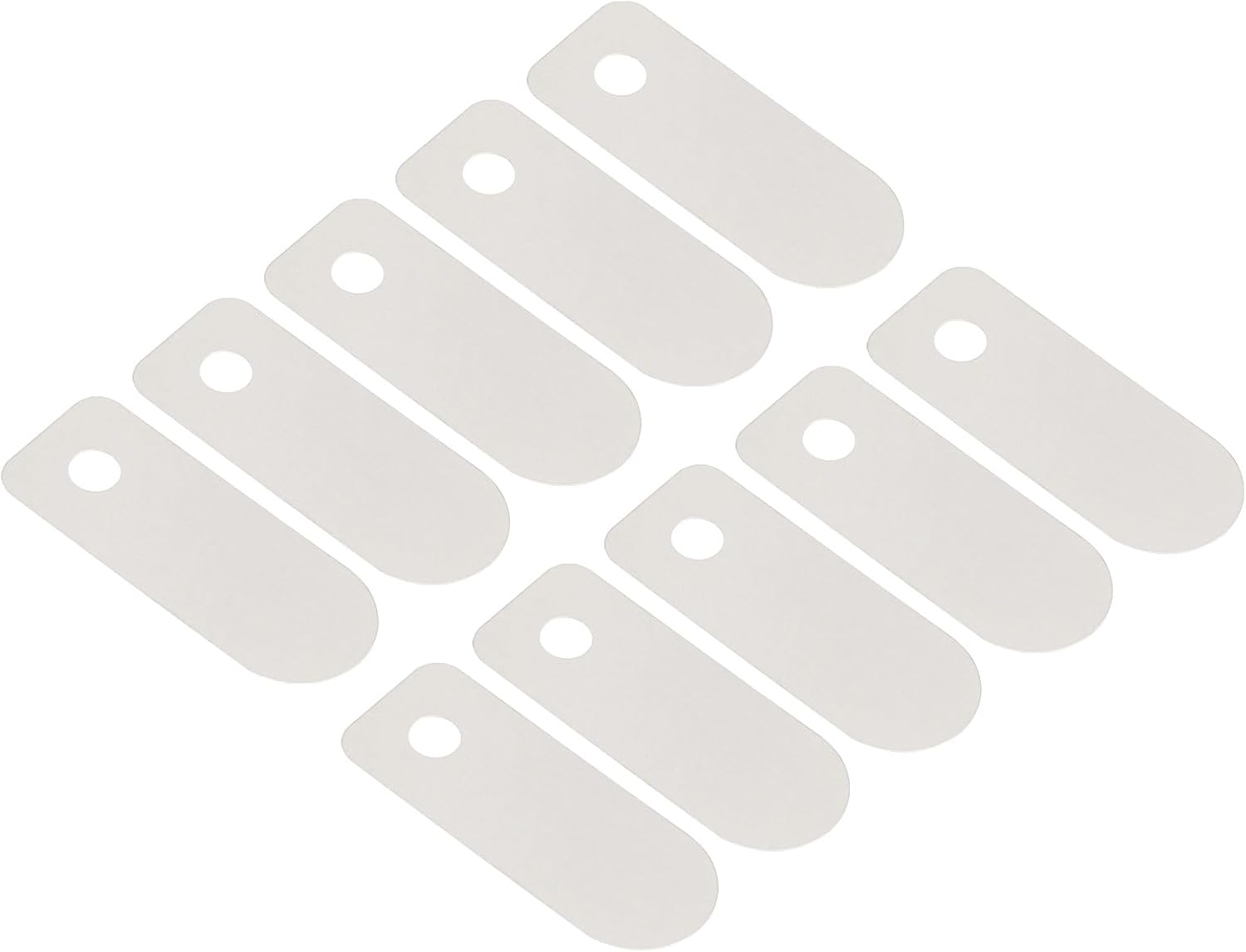 PATIKIL Air Compressor Valve Plate, 10 Pack Metal Replacement Accessory for Air Compressors, 13mmx33mm