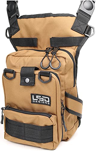 Love Soul Dream LSD Designs Foot Eging, 3G, Cordura Coyote Brown