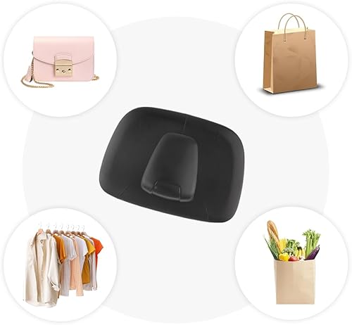 Miniatura 6 de OFBAND 2 ganchos de techo para automóvil, ganchos para bolsos y bolsas compatibles con Volvo XC40 XC60 XC90 S60 S90 V60 V90, ganchos esenciales para