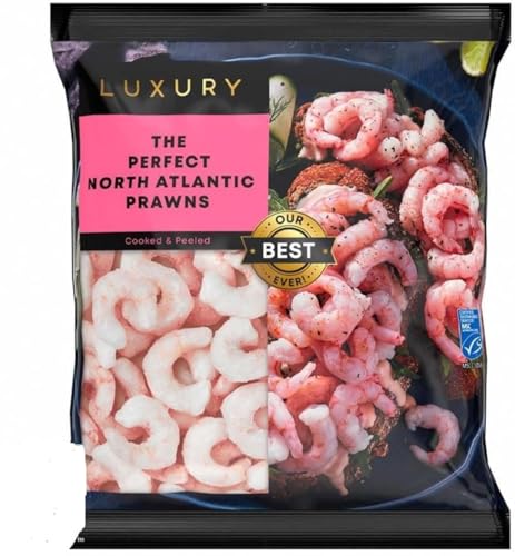 Iceland Luxury The Perfect North Atlantic Prawns Cooked & Peeled 250g