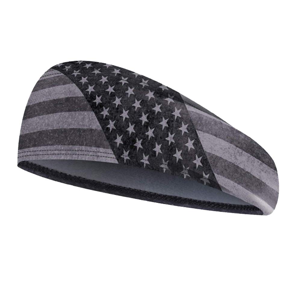 Ceresa Inc Diademas deportivas para hombres y mujeres, bandas elásticas para el cabello para correr, deportes, caminar, viajes, fitness, baloncesto, entrenamiento, 2 unidades – banda para el pelo