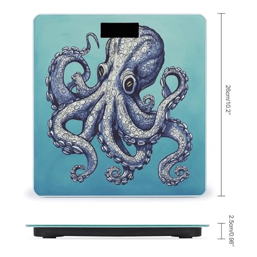 Báscula digital Octopus Design para cuerpo hasta 180 kg miniatura 2