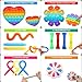 Fidget Simple Fidget Pack, 35pcs Fidget Toys Set with Popping Fidget Sensory Toys for Kids and Adults, Stress Relief Kit Gifts for Party Favors Classroom Prizes Easter Basket Stuffers Egg Fillers