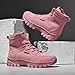 Women'Smilitary Combat Hiking Boots Fashionable Sports Outdoor Off-Road Backpacks Camping Adventure Hunting Desert Tactical Boots, Pink 9