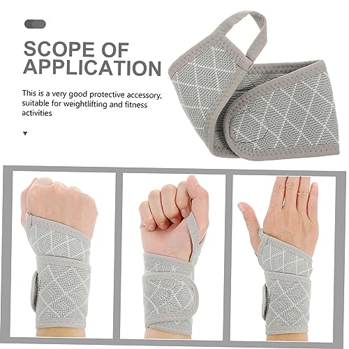 Mipcase 2 Unidades pulseira academia masculina academia de apoio de pulso acessórios de basquete pro