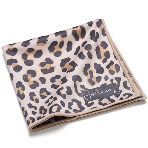 Johans® XXL Mikrofasertuch zur Reinigung von Smartphone, Tablet, Brille, Display, Kamera | Displaytuch, Brillenputztuch, Reinigungstuch | Optikerqualität in 30x30cm (Leo Classic)