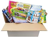 eine Wunder-Kiste voll mit tollen Geschenken für Kinder zum 3 Geburtstag bzw. ab 36 Monate. Ideal auch als Weihnachtsgeschenk.