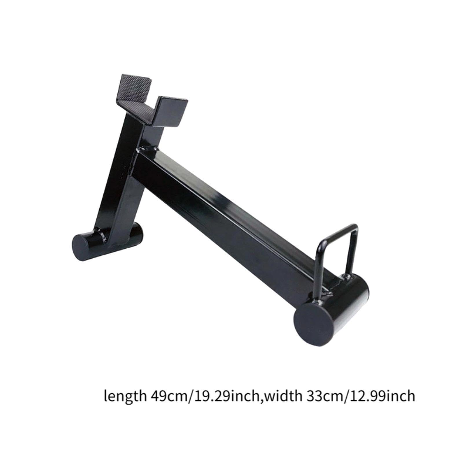 Supporto per Bilanciere da Stacco da Terra, Accessorio per Sollevamento Pesi in Acciaio, Design Ergonomico, Forma Intuitiva per Palestra E Allenamento
