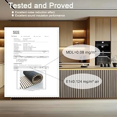 94.5 x 23.6 in Acoustic Wood Wall Panels,3D Flexible Soundproof Wall Panels,Wood Slat Wall Panel for Interior Wall Decor (White Oak)