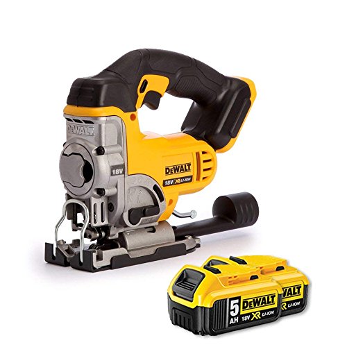 DEWALT DCS331N Cordless 18V XR Li-Ion Jigsaw with 2 x 5.0Ah Batteries
