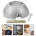Homoyoyo Ceiling Fan Canopy Bracket, Ceiling Fan Mounting Bracket Kit Cathedral Canopy Replacement Mounting Kits Parts Install Tool Random Color