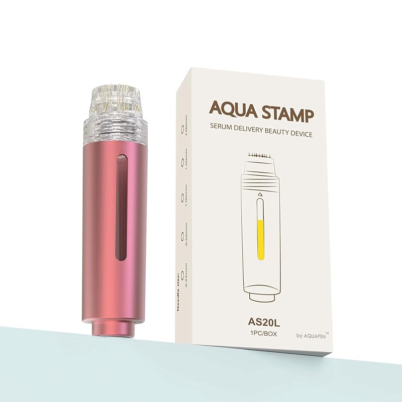 AQUAPEN AQUA STAMP Caneta Derma Stamp 2 em 1 com Agulhas de Microinfusão Hydra 0,25 mm