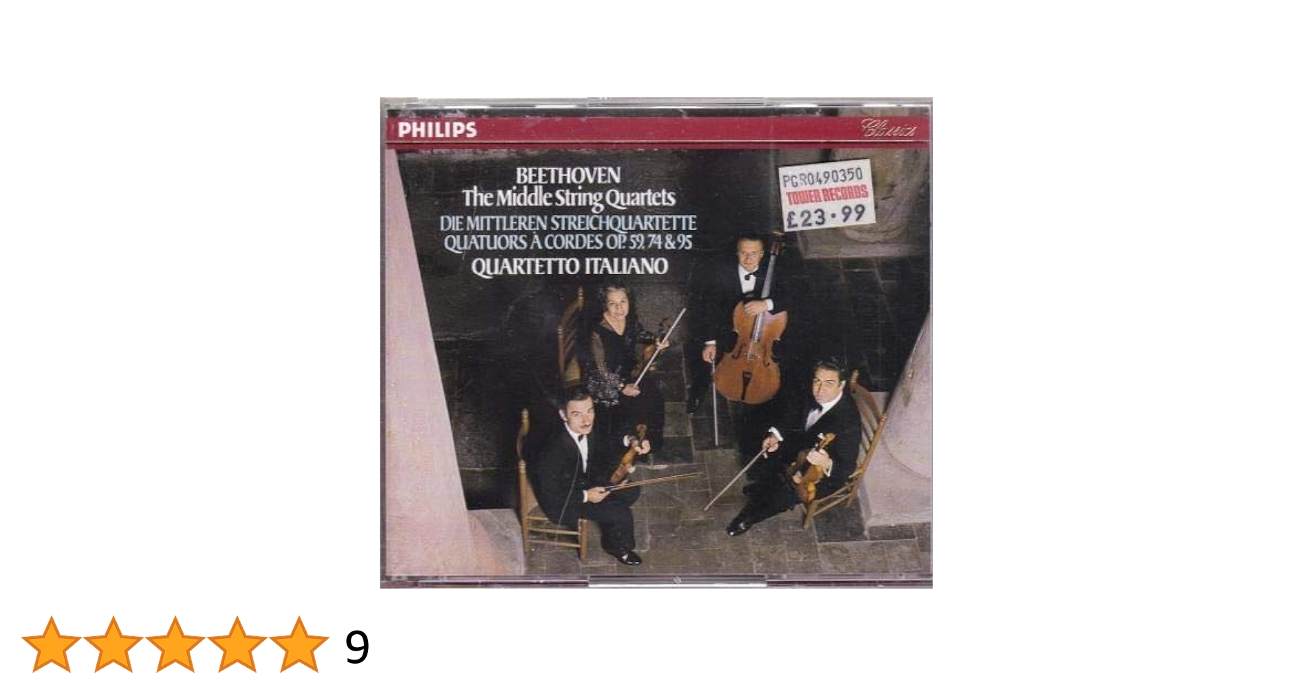 その他 Beethoven;Middle String Qu s-l400.jpg