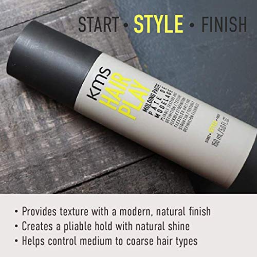 KMS HAIRPLAY Molding Paste, Texture, Natural Shine, Hold & Definition, 150 ml - Thumbnail 5
