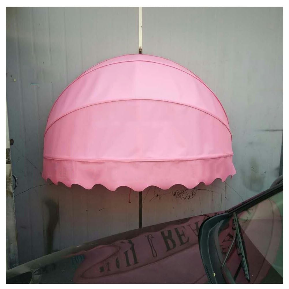 CZYZMDD Foldable Arc Awning - Customizable 60cm Hemispherical Door Canopy for Windows & Entries Weather-Resistant Rain Sun Shade Shelter with Fittings