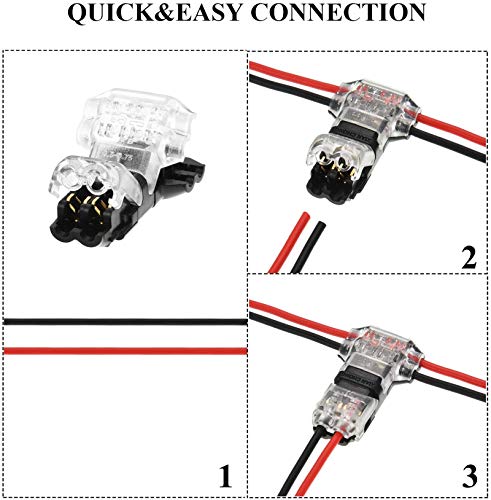 YUEMING 8 Pezzi Connettori Filo, Connettori Bassa