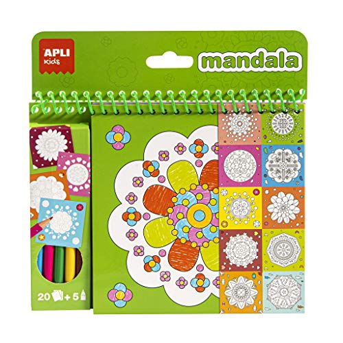 APLI Kids 17151 - Bloc pinta y colorea Mandala