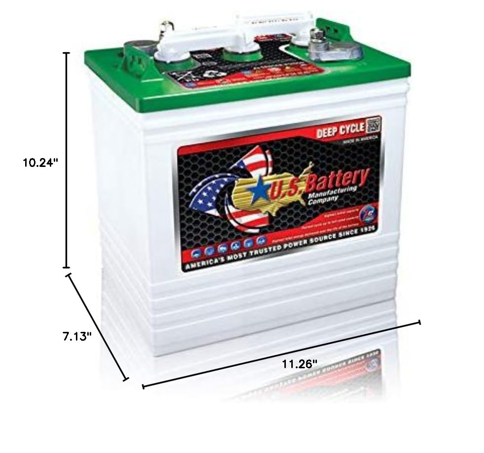 US125 XC2 6-Volt Golf Cart Battery (Minimum Order 1 Set of 4 Batteries) …