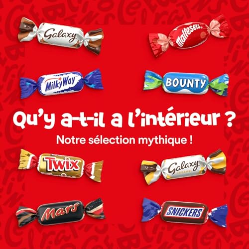 CELEBRATIONS Assortiment Mini Chocolats SNICKERS TWIX MARS Ballotin 163g (Lot de 4) – vue 2