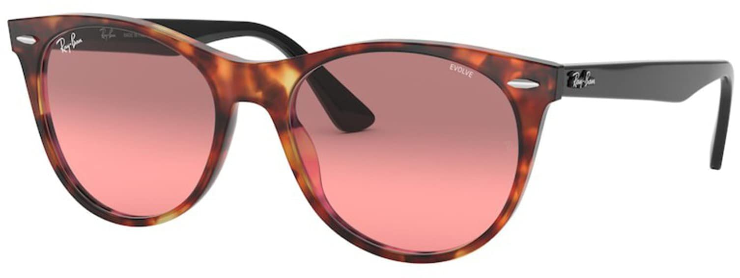 Amazon | [レイバン] サングラス 0RB2185F 1249AA RED HAVANA 日本 55