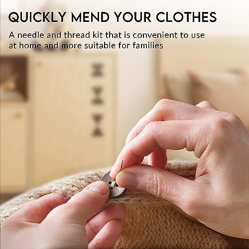 image for Coquimbo Sewing Kit Gifts for Grandma, Mom, Adults, Kids, Beginner, Ho