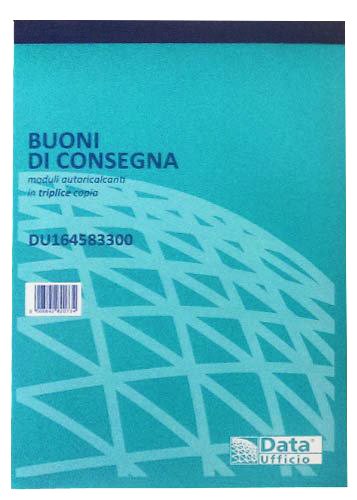 CONFEZIONE 20 PZ BUONI DI CONSEGNA 3 COPIE