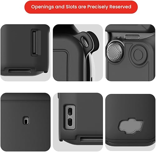 Miniatura 8 de Funda protectora de silicona cardán para DJI Osmo Pocket 3, protección completa, protector de pantalla de lente de cámara de mano