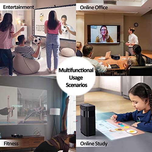 Image of Puppy Hachi Infinite M1-Infinite Magic Box, All-in-One Immersive Smart Home Ecosystem, Projector for Home, Office & Kids Entertainment, Android Mini Portable HD Touch Projector