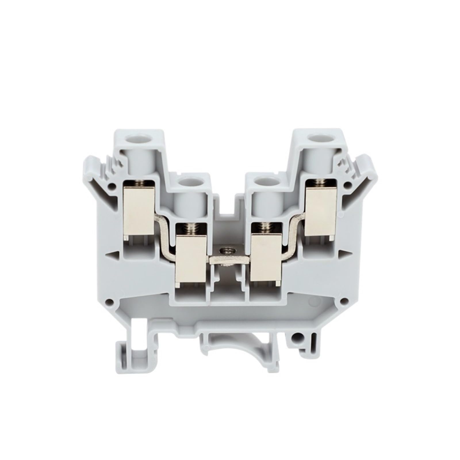 Morsettiera elettrica a vite UDK-10, 4 fili, 10 mm², 2 ingressi/uscite, 5 pezzi(10 pezzi)