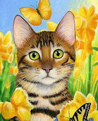 Broderie Point de Croix Chaton Imprimé : Fini les Erreurs de Comptage
