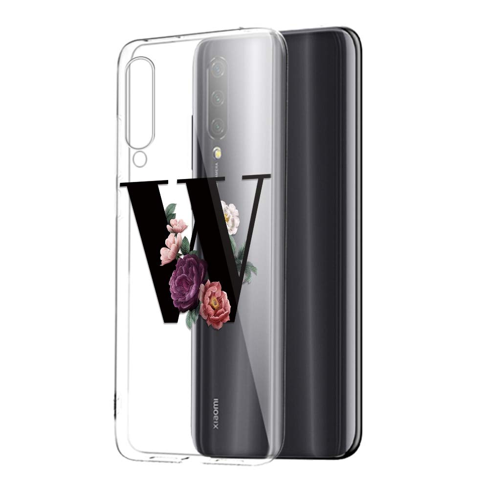 Custodia Yoedge Per Xiaomi Mi 10T / 10T Pro - Silicone TPU Trasparente Con Lettera K - Antiurto E Sottile - 2