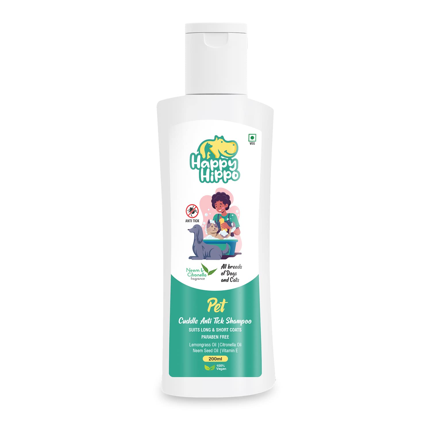 See full amazon price history chart for Happy Hippo 2 in1 Anti Tick Shampoo & Conditioner for Dog & Other Pets | Anti-Itch, Anti Tick & Flea Repellent Dandruff Shampoo 200 ML | Neem & Citronella Fragrance Shampoo for All Breads Happy Hippo 2 in1 Anti Tick Shampoo & Conditioner for Dog & Other Pets | Anti-Itch, Anti Tick & Flea Repellent Dandruff Shampoo 200 ML | Neem & Citronella Fragrance Shampoo for All Breads (B0BRV2FN67) Amazon Price History, Amazon Price Tracker