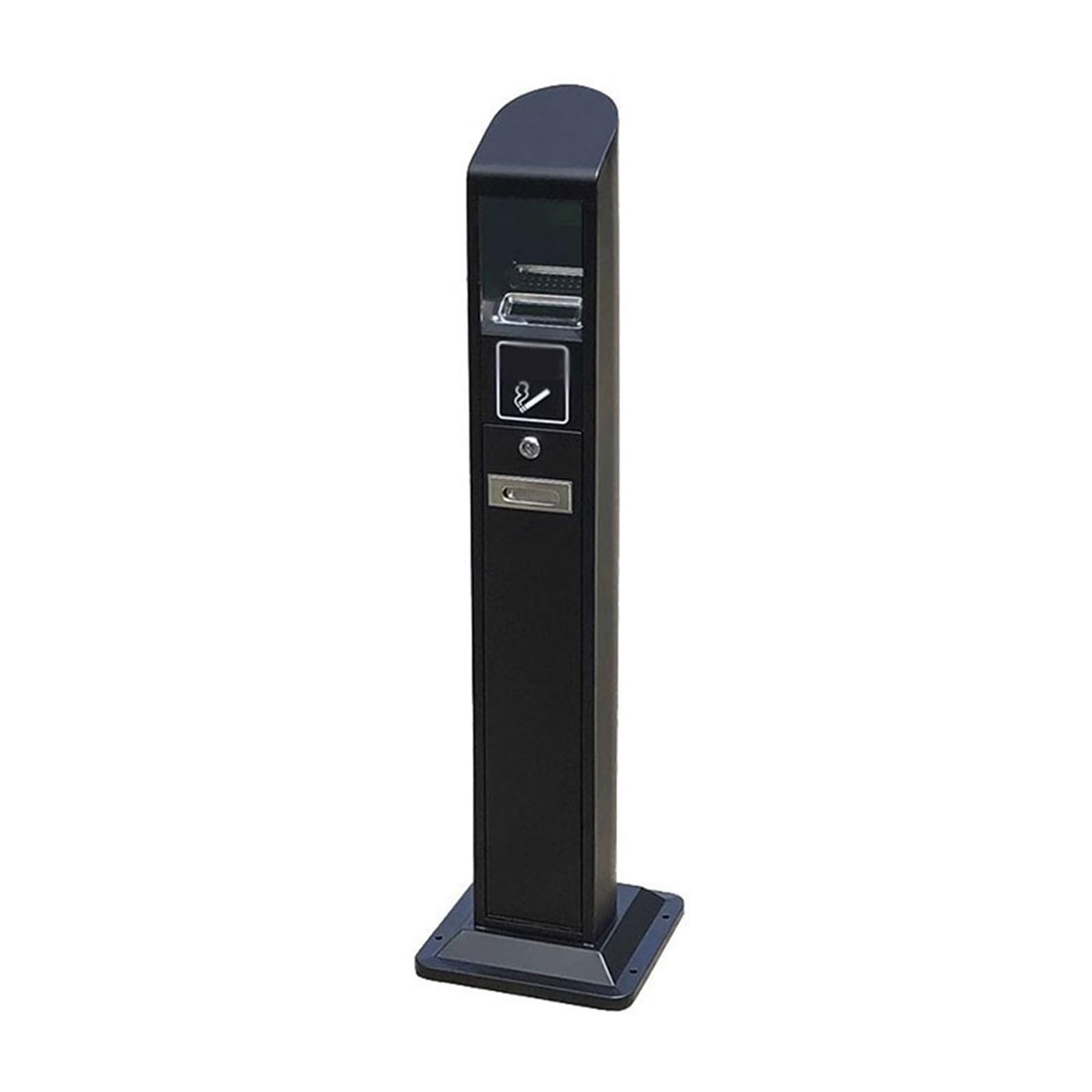 Kw3ns8bp5r One Color Pillar Ashtray Hotel Lobby Cigarette Butt Column Public Area Iron Pillar