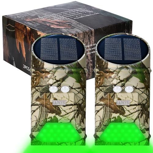 LILBEES Solar Powered Hog Feeder Light-Motion...