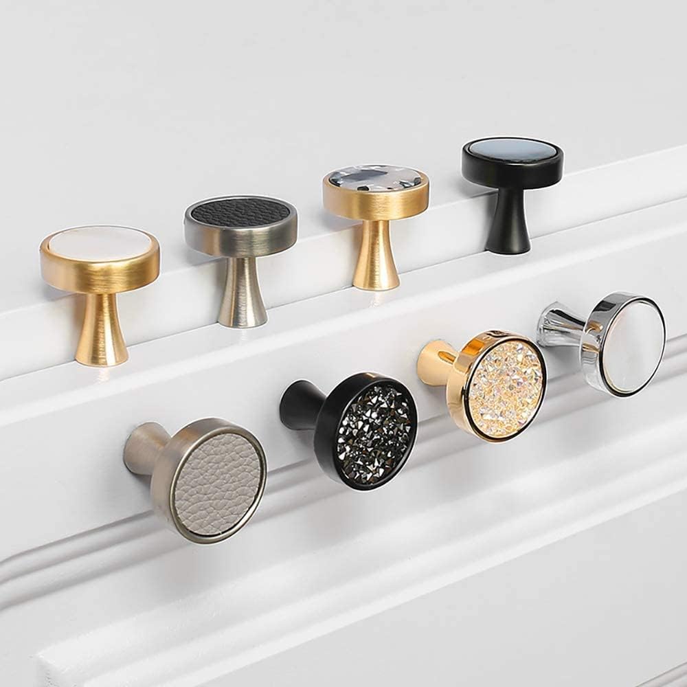 Metal,Kitchen Cabinet, Furniture,Drawer,Cupboard,Doors,Decoration, 4PCS Zinc Alloy Single Hole Cabinet Knobs Decorative Cupboard Drawer Dresser Round Handle Pulls Wall Mounted Coat Hook Model L
