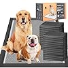 Charcoal puppy pads 28×34 inches extra large dog pee pads odor control leak proof disposable pet training black new edge wrapping thicken potty pad for dogs cats rabbits 30 pieces  urban country home decor