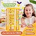 Nene Toys BeeFall Jumbo, 4-in-1 Wooden Honey Bee Toy for Kids Ages 3-9 - Educational Game with Wooden Honeybee Hive, 12 Bees, Colorful Sticks, Dice & Cards - Fun Family Game for Cognitive Development