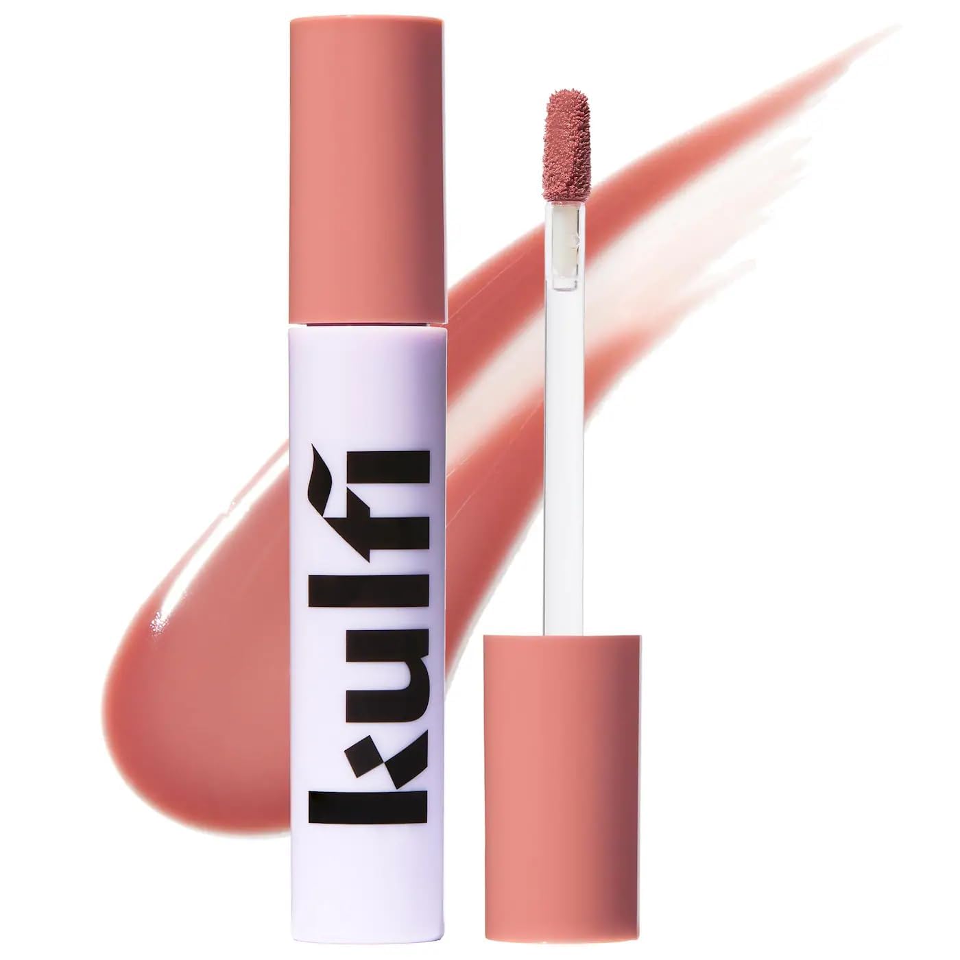 Kulfi Lassi Lips Staining Lip Oil, | Color: Sweet - cool dusty pink | Long-Lasting Moisturizing with Mango Seed Oil, Coconut Oil, Vitamin E, High Shine Finish, 0.12 oz / 3.8 mL