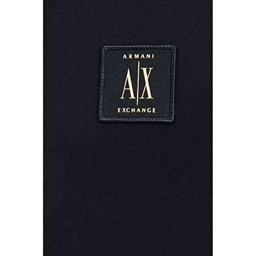 Armani Exchange Men's Regular Fit Cotton Jersey Metallic Icon Patch Polo3