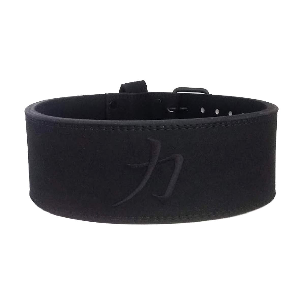 Strengthshop Cinturón de dos puntas de 10 mm con hebilla negra IPF/BVDK.
