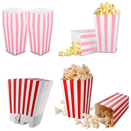 40pcs Scatole di Popcorn, Contenitore per Popcorn