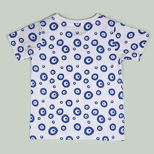 Image of Be Awara Round Neck Half Sleeves 100% Cotton Printed T-Shirt Kids, Comfortable Tshirts for Kids with Cool Prints, Everyday Casual Wear for Boys & Girls, Unisex